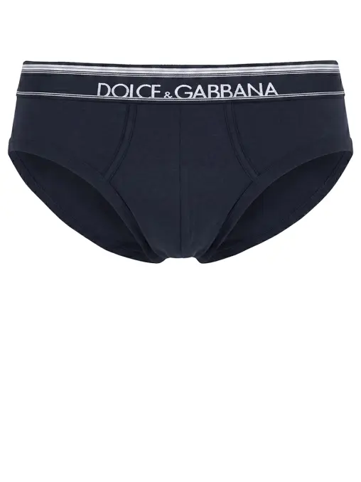 Набор из двух хлопковых трусов-бриф DOLCE & GABBANA