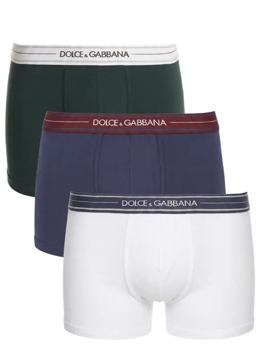 Набор хлопковых трусов-боксеров DOLCE & GABBANA