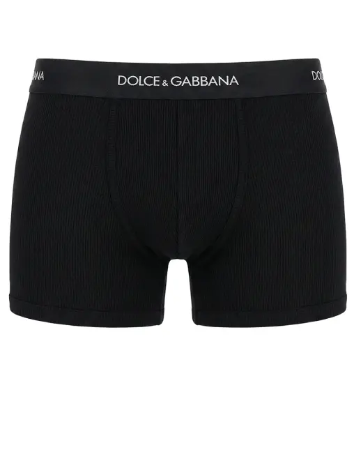 Набор из двух хлопковых трусов-боксеров DOLCE & GABBANA