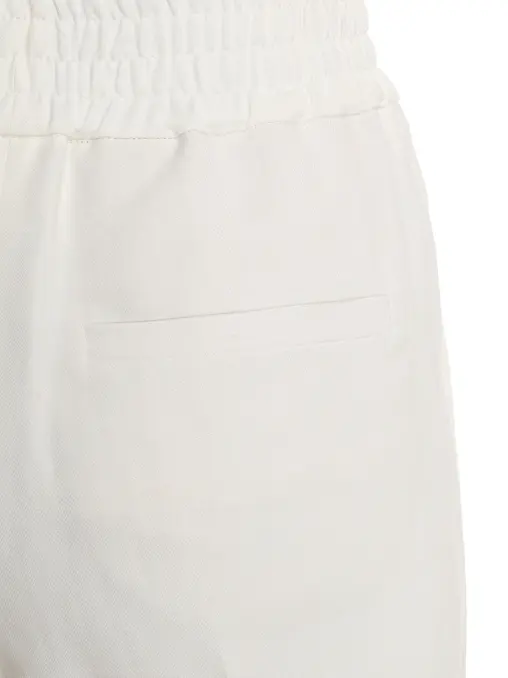 Брюки из вискозы и льна BRUNELLO CUCINELLI