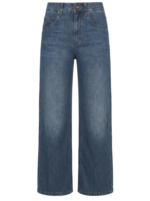 Джинсы хлопковые BRUNELLO CUCINELLI