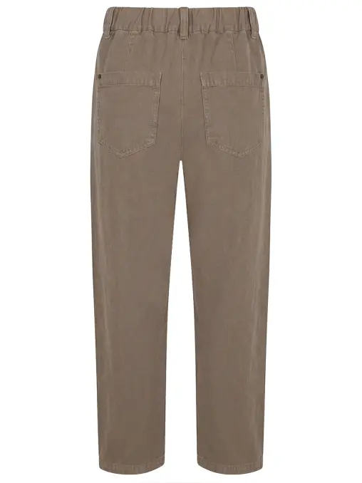 Джинсы из хлопка и льна BRUNELLO CUCINELLI