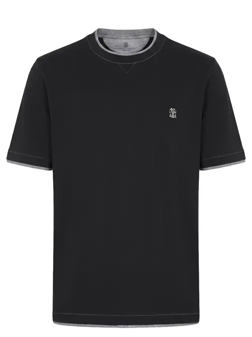 Футболка хлопковая BRUNELLO CUCINELLI