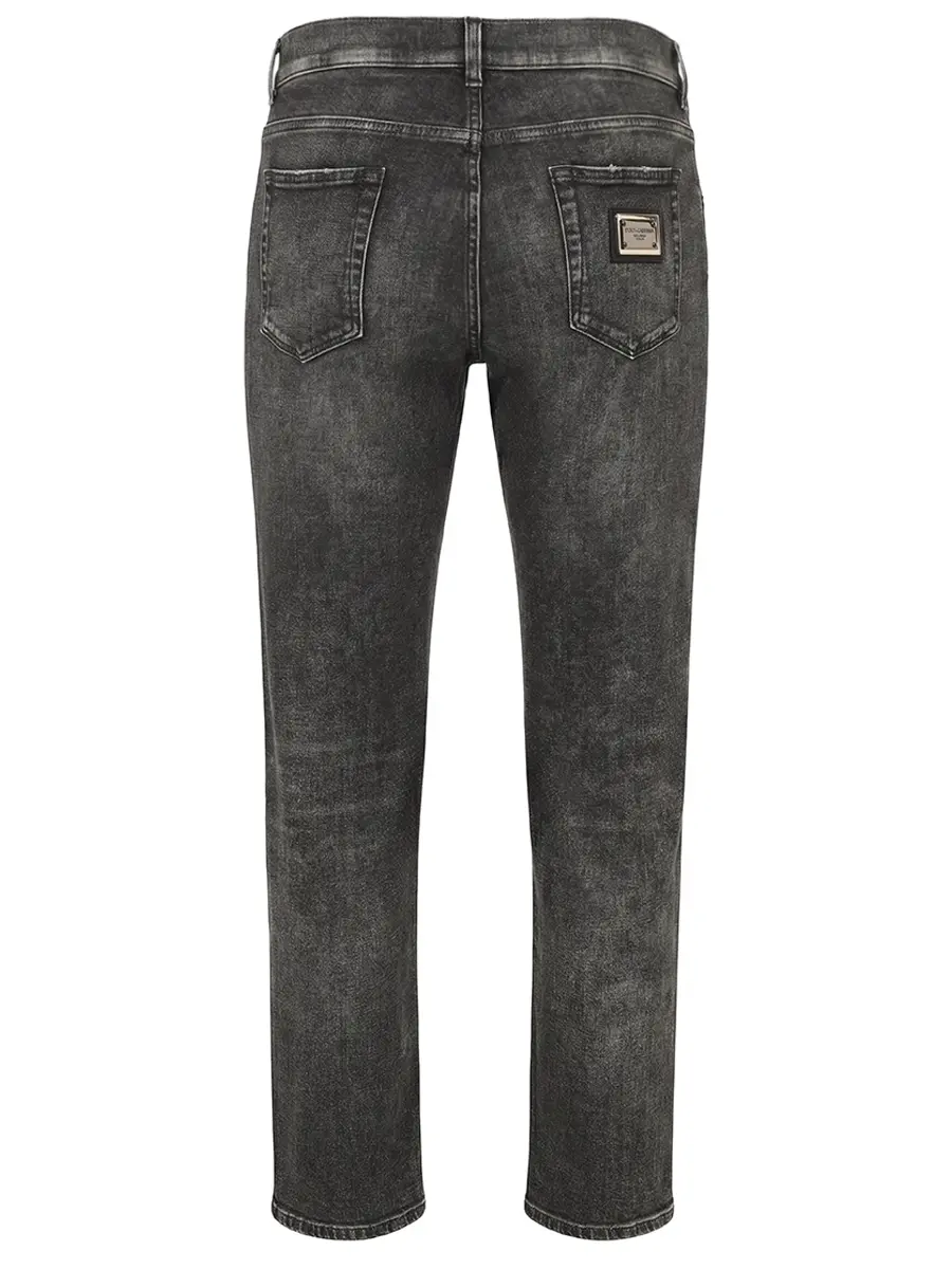 Джинсы Slim Fit хлопковые