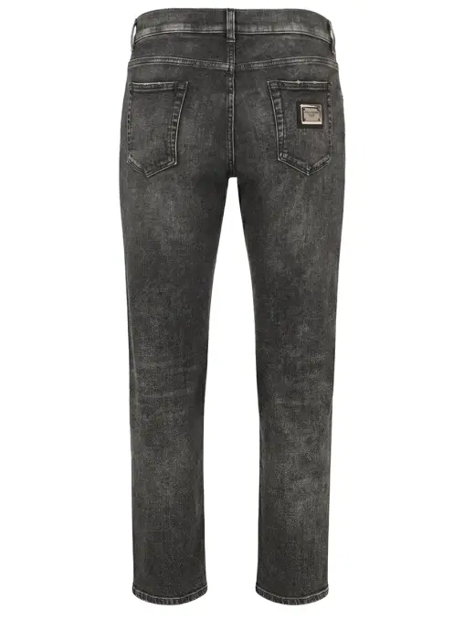 Джинсы Slim Fit хлопковые DOLCE & GABBANA
