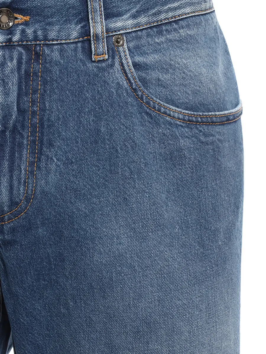 Джинсы Regular Fit хлопковые