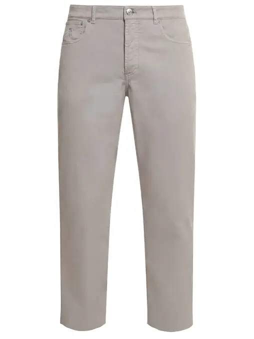 Джинсы хлопковые BRUNELLO CUCINELLI