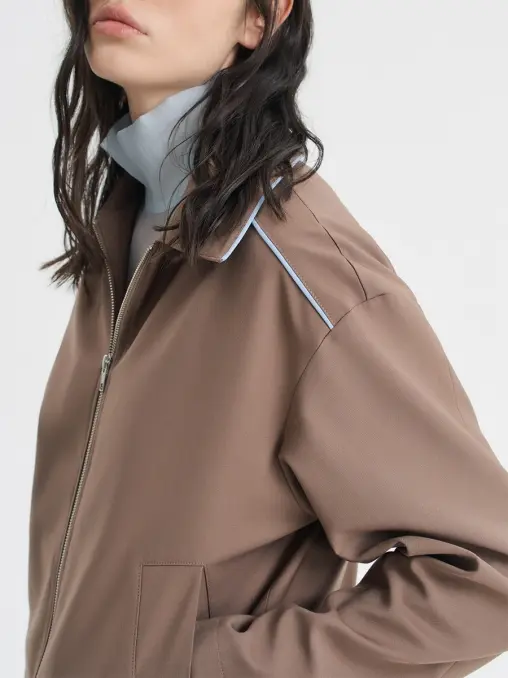Куртка с контрастным кантом FASHION REBELS