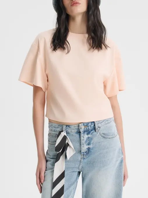Блуза однотонная FASHION REBELS