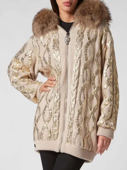 Кардиган шерстяной PHILIPP PLEIN