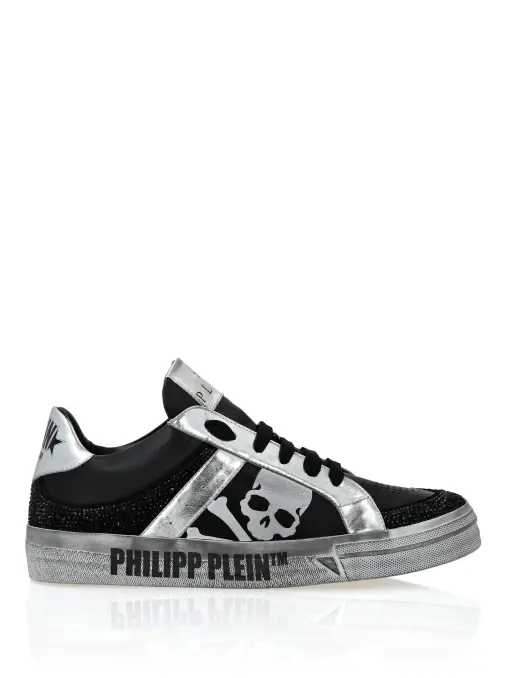 Кеды из замши и кожи PHILIPP PLEIN
