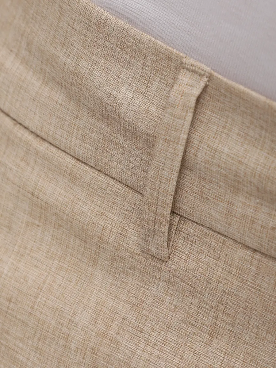 Брюки из шерсти и хлопка