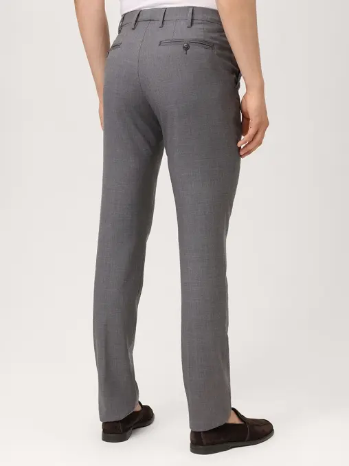 Брюки Regular Fit шерстяные CANALI