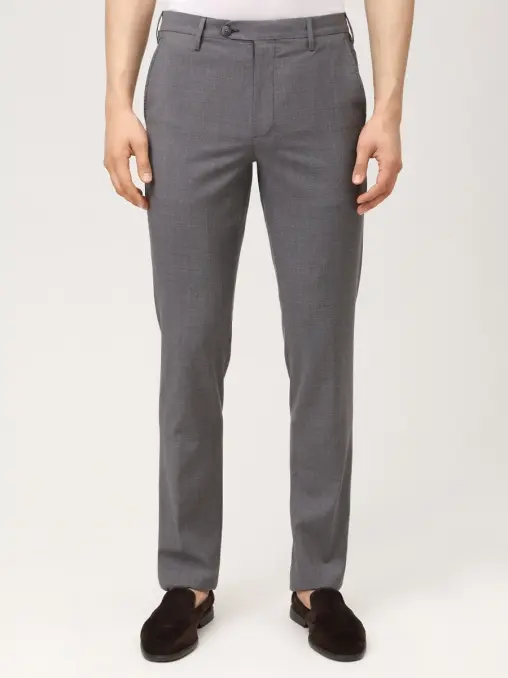 Брюки Regular Fit шерстяные CANALI
