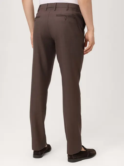 Брюки Regular Fit шерстяные CANALI
