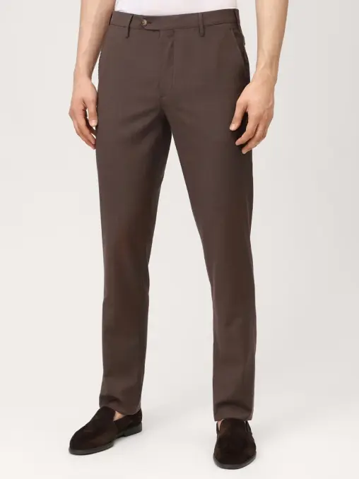 Брюки Regular Fit шерстяные CANALI