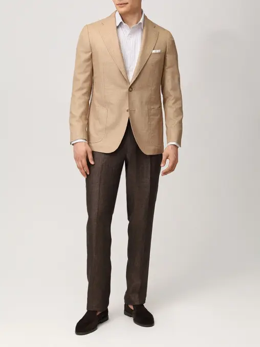 Рубашка Slim Fit хлопковая CANALI