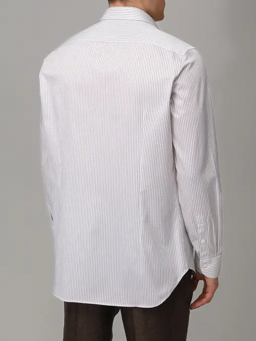 Рубашка Slim Fit хлопковая CANALI