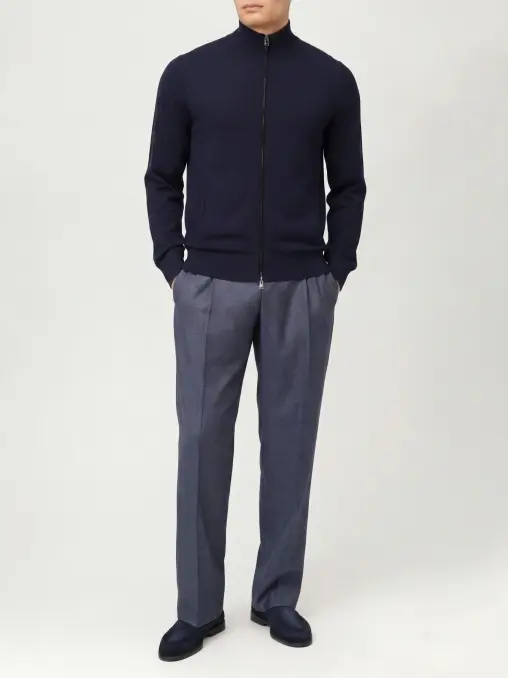 Кардиган из хлопка и модала CANALI