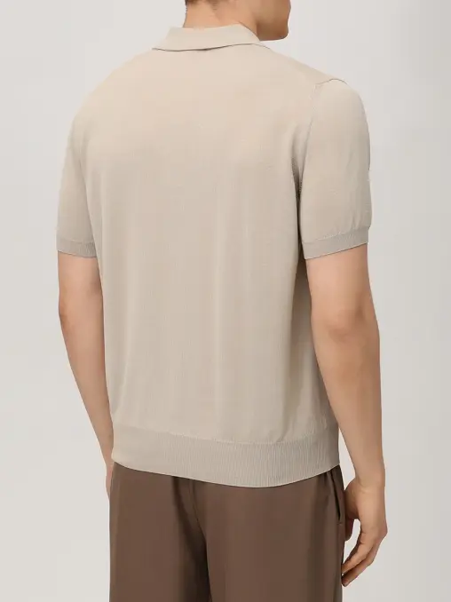 Поло хлопковое CANALI