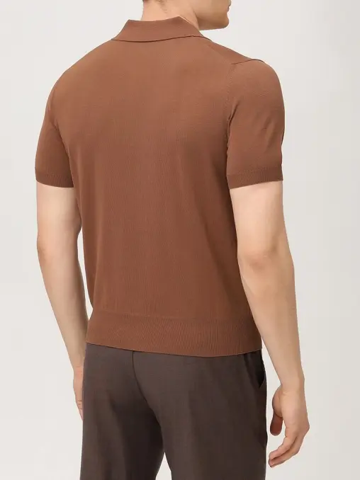 Поло хлопковое CANALI