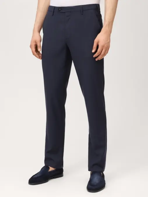 Брюки Regular Fit шерстяные CANALI