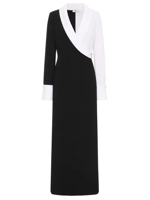 Платье комбинированное ELISABETTA FRANCHI