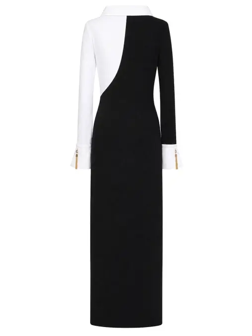 Платье комбинированное ELISABETTA FRANCHI
