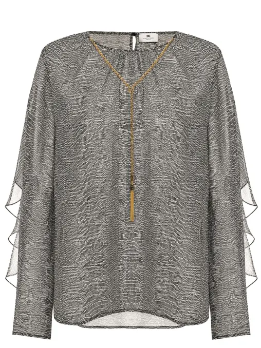 Блуза шелковая ELISABETTA FRANCHI