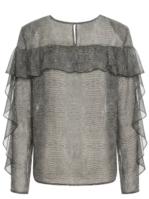 Блуза шелковая ELISABETTA FRANCHI
