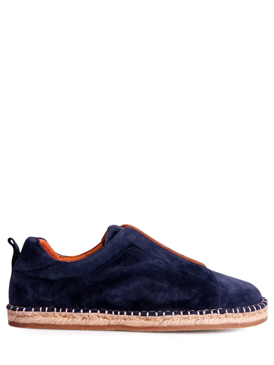 Эспадрильи замшевые
