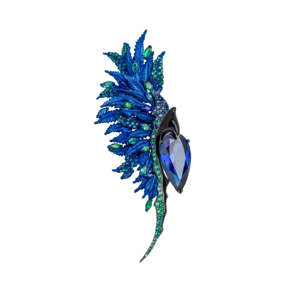 Брошь Blue Bird