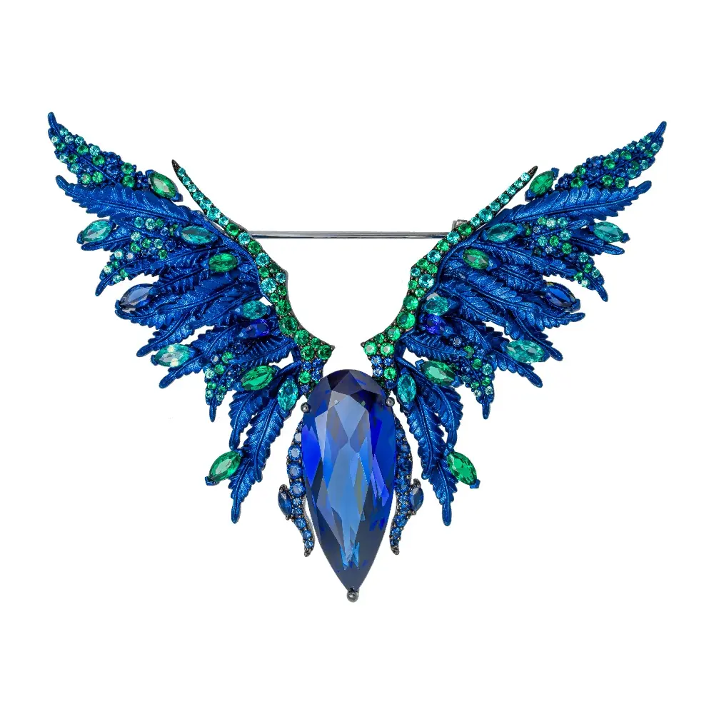 Брошь Blue Bird