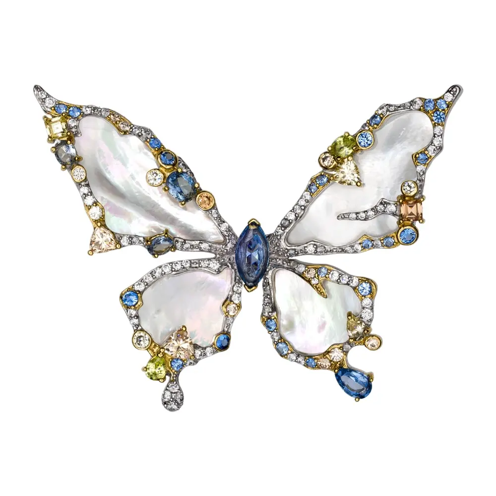 Брошь Butterfly