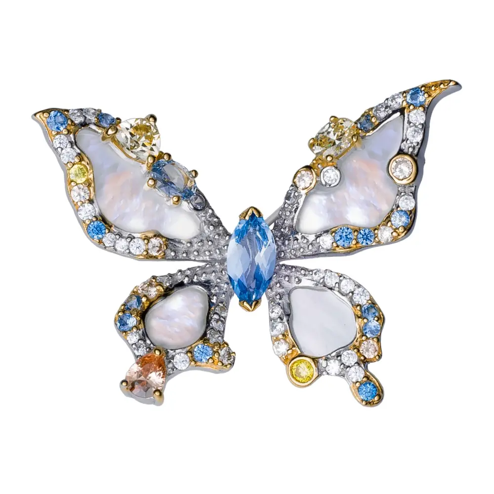 Брошь Butterfly