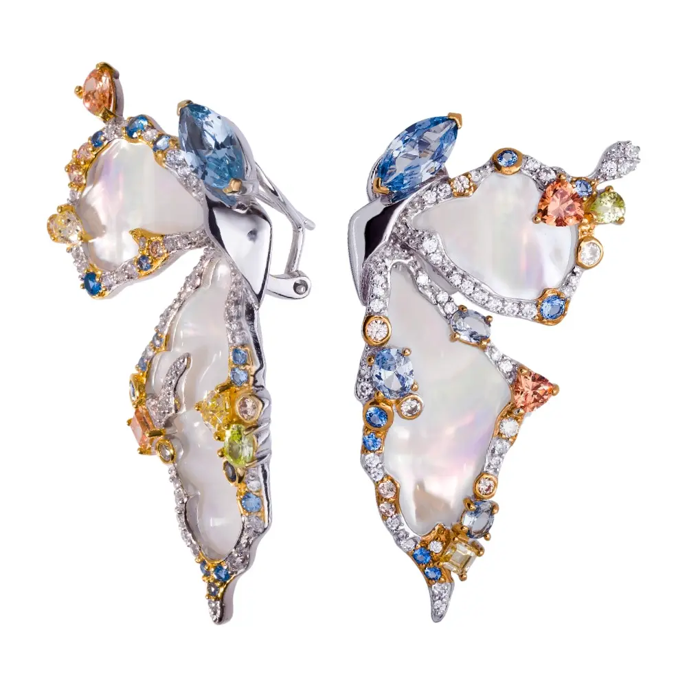 Серьги Butterfly