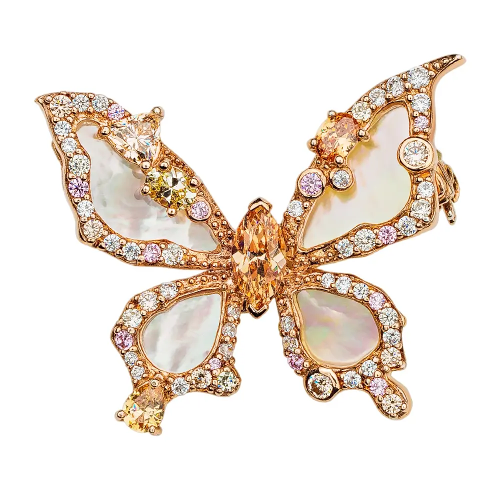 Брошь Butterfly