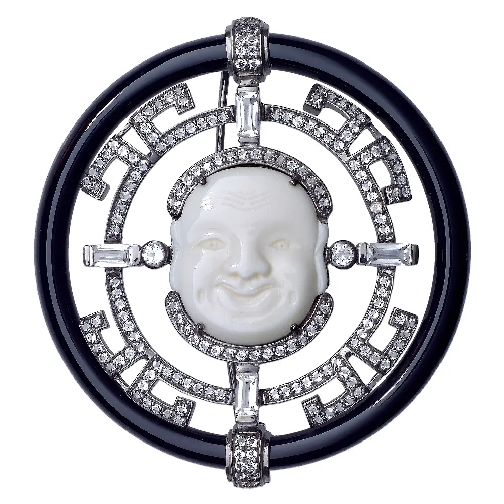 Брошь Buddha