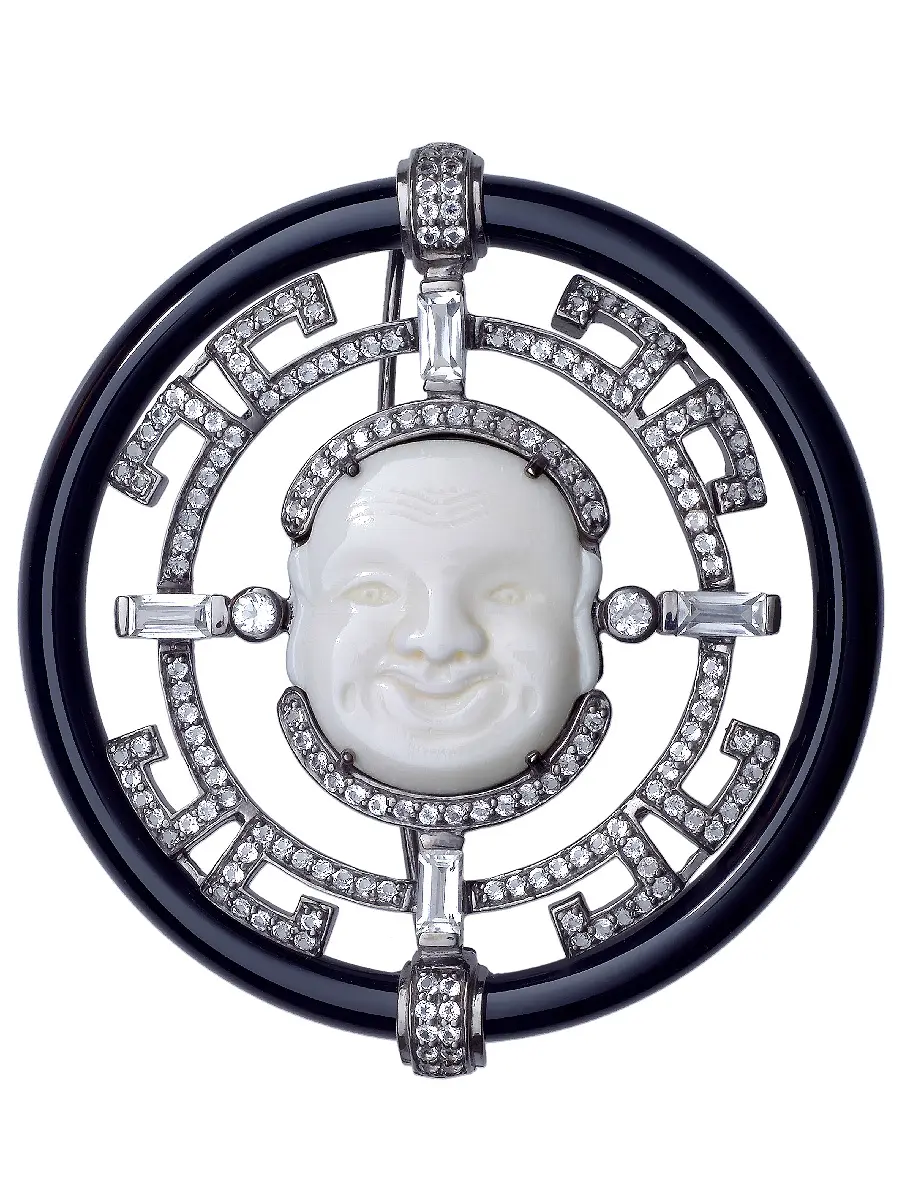 Брошь Buddha