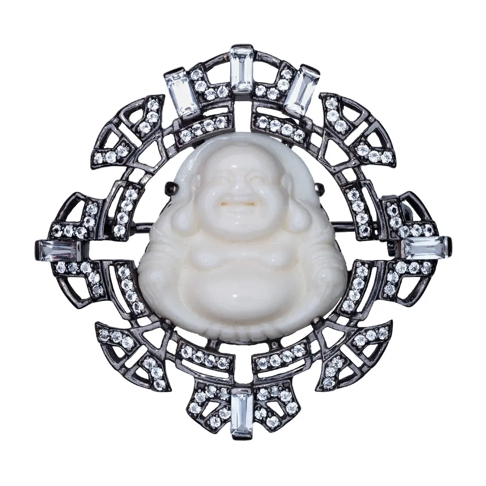 Брошь Buddha