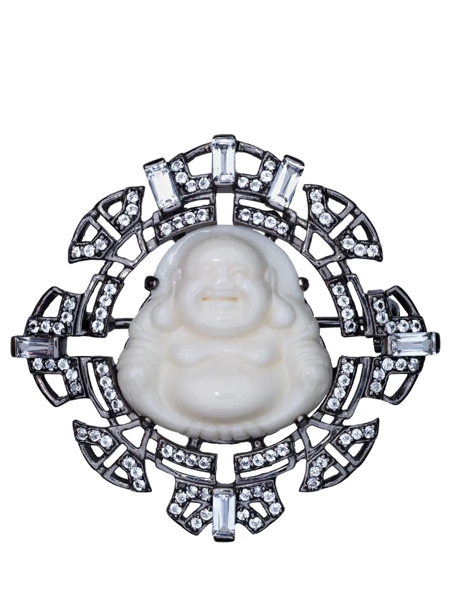 Брошь Buddha