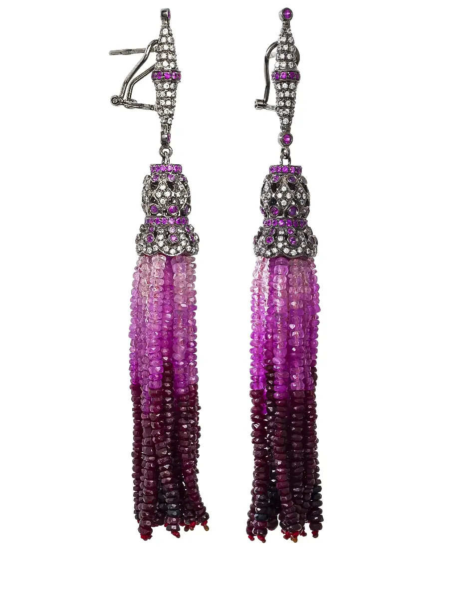 Серьги Rubies&Sapphires