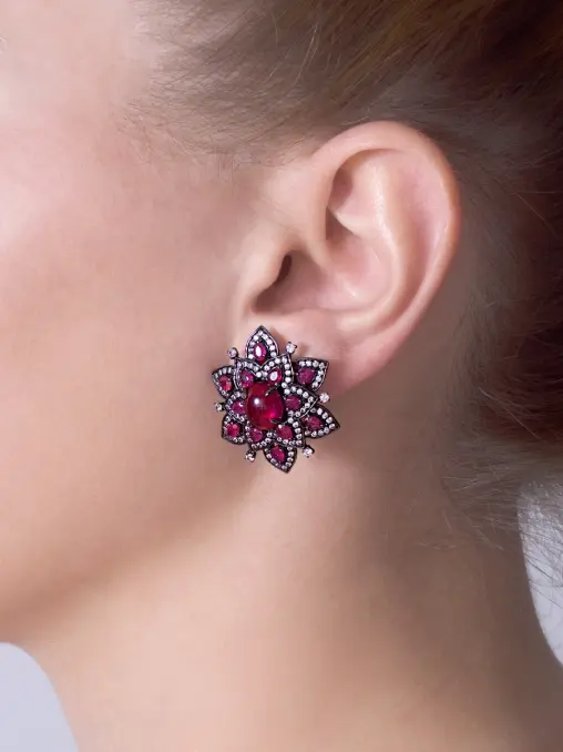 Серьги Rubies&Sapphires STYLE AVENUE