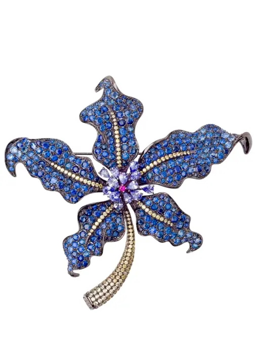 Брошь Rubies&Sapphires STYLE AVENUE