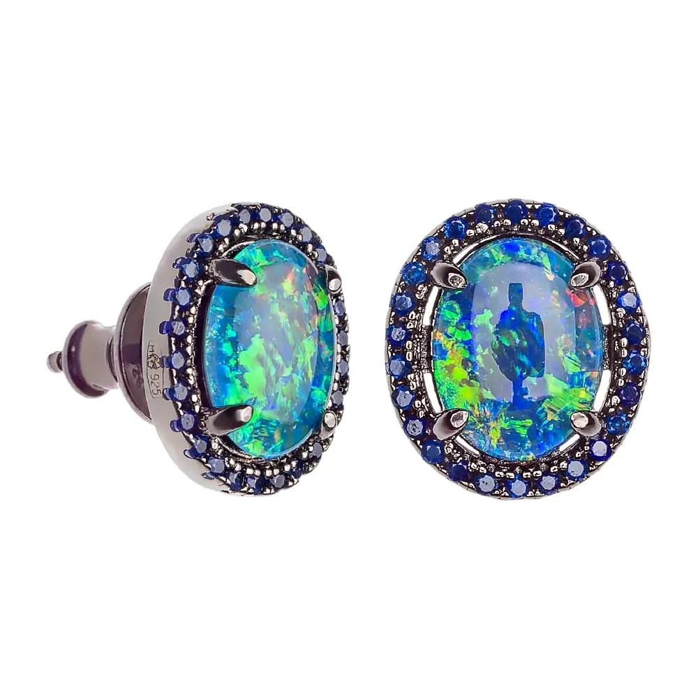 Серьги Rubies&Sapphires