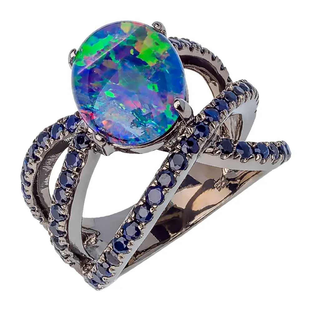 Кольцо Rubies&Sapphires