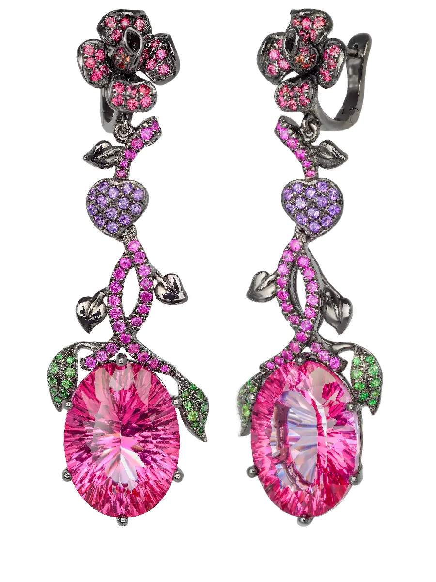 Серьги Rubies&Sapphires