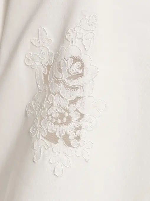Футболка из хлопка и модала EMILIA DELL'ORO