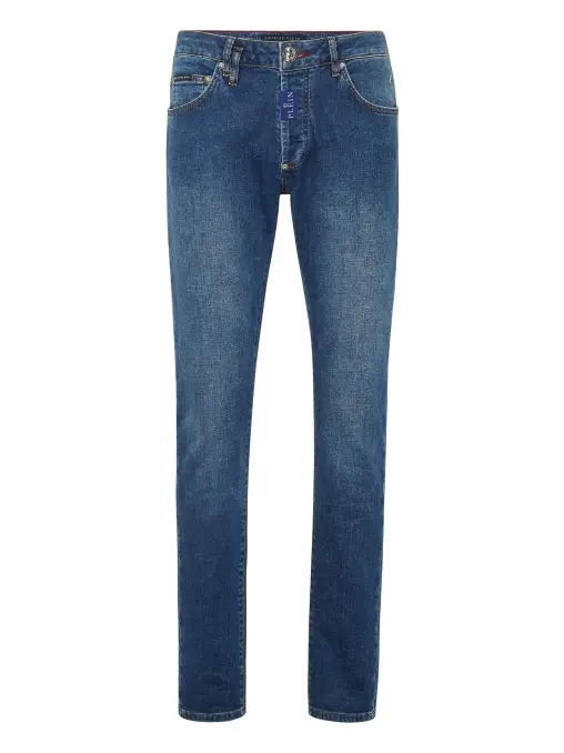 Джинсы хлопковые PHILIPP PLEIN
