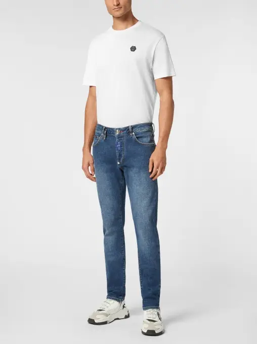 Джинсы хлопковые PHILIPP PLEIN